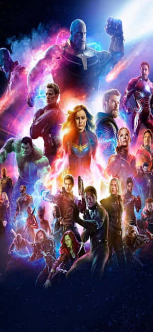 Fond iPhone XS Marvel's Avengers — Redmi Note 15 Fundal
