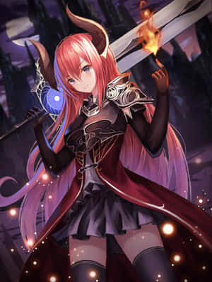 Imagini cu demoni anime — iPad a 9-a generație Fundal