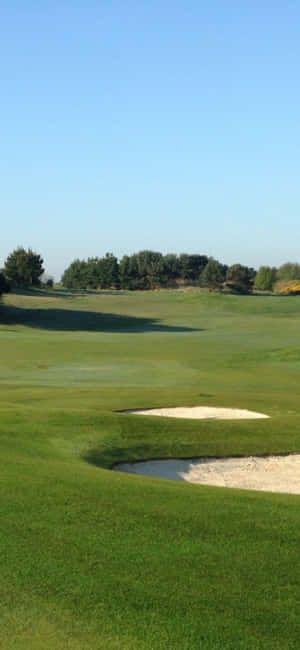 Iphone X Teren de Golf Fundal — Nothing Phone (4b) Fundal