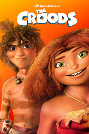 The Croods Orange Movie Poster — Huawei MatePad Pro Max Fundal