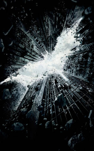 The Dark Knight Rises Batman Logo wallpaper. — Galaxy Tab S10+ Fundal