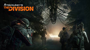 The Division 4K Soldați în Pădure Întunecată — Joc video GIF Fundal