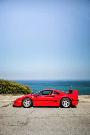 Ferrari background — Vivo Pad5 Pro Fundal
