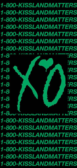 Wallpaper The Weeknd – Kiss Land Matters — iPhone 17 Pro Max Fundal