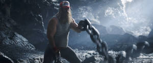 Thor: Dragoste și Tunete wallpaper cu Thor dolofan — Thor dragoste și tunet GIF Fundal