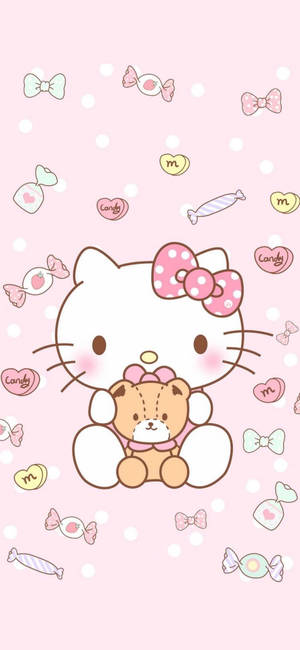 Sanrio Drăguț — Galaxy A37 Fundal
