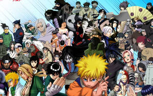 Fond de ecran Toate personajele Naruto — Personaje naruto Fundal