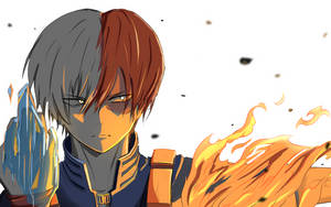 Todoroki drăguț anime wallpaper — Todoroki drăguț Fundal