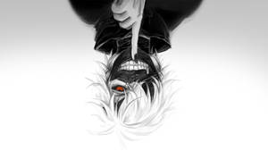 Personajele Tokyo Ghoul, Ken cu susul în jos, wallpaper — Tokyo ghoul GIF Fundal