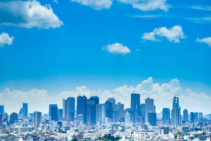 Tokyo Skyline HD Japoneză — Tokyo GIF Fundal