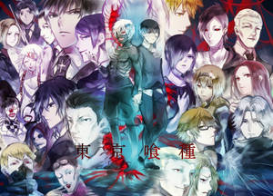 Fond de ecran Toți personajele din Tokyo Ghoul — Samurai japonez Fundal