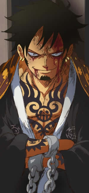 Trafalgar D Water Law One Piece Ecran De Blocare Anime — Oppo Find X Fundal