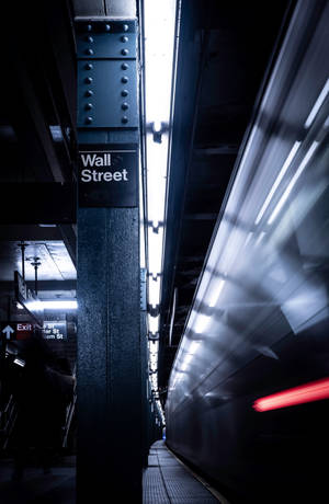 Tren de Metropolitane de Viteza Înaltă iPhone — Honor MagicPad4 Fundal