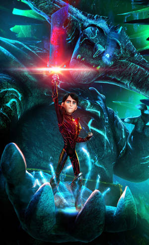 Wallpaper Trollhunters tales of arcadia troll gigantic — RedMagic Astra Fundal