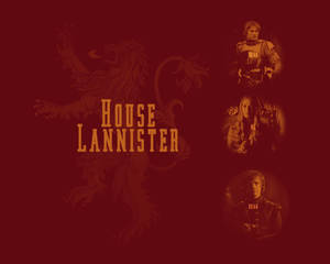 Fond de ecran cu Tyrion, Cersei și Jaime din Casa Lannister — 5:4 Fundal