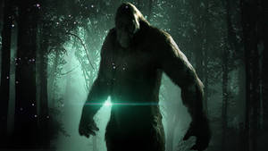 Bigfoot — Estetică verde GIF Fundal