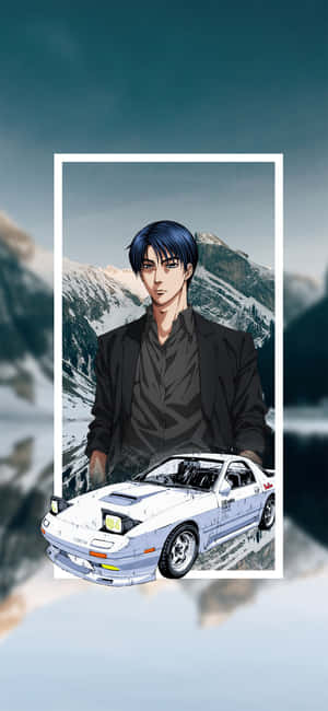 Initial D Telefon — Redmi Note 15 Pro 4G Fundal