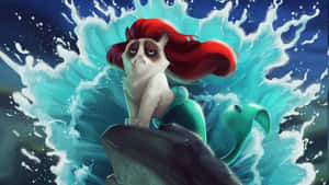 Grumpy [wallpaper] — Meme cu pisici Fundal
