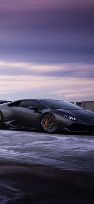 Lamborghini Negru Iphone — Oppo Find X9 Ultra Fundal