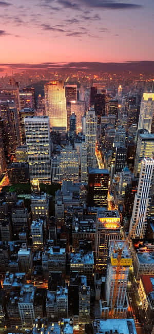 Iphone X New York Background — IQOO Fundal