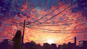 imagini cu Oras Anime — Oraș anime GIF Fundal