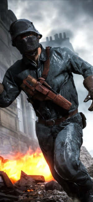 Hd Battlefield V Background — Galaxy F Fundal