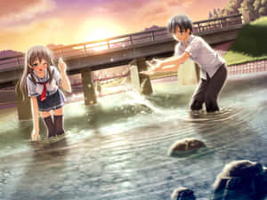Fundal cuplu anime — Anime cuplu GIF Fundal