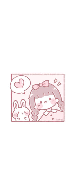 Estetică Kawaii Drăguță — Galaxy Z Flip 6 Fundal