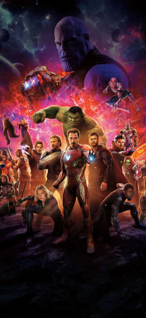 Iphone Xs Marvel's Avengers Background — Tecno Camon Fundal