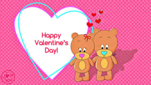 Drăguț de Valentine — Urs drăguț Fundal