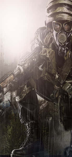 Iphone X Metro Last Light Background — OnePlus Ace Fundal