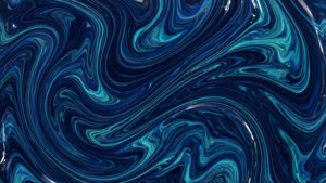 Model abstract de marmură lichidă de un albastru închis, cu vârtejuri de bleumarin și turcoaz. — Albastru închis estetic GIF Fundal