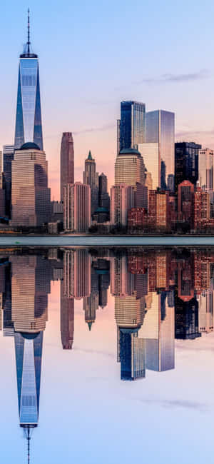 Iphone X New York Background — HMD Aura 2 Fundal