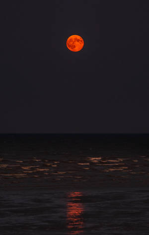 Fond de ecran vedere eclipsă lunară a lunii — Galaxy Tab S9 Ultra Fundal