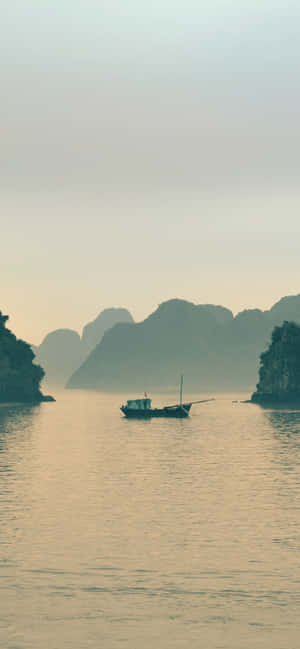 Vedem estetică a Golfului Halong din Vietnam — Huawei nova 16 Fundal