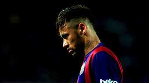 Side View Angle Neymar Jr. wallpaper.