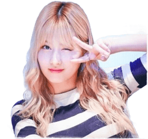 Vedetă Kpop Semnul Păcii