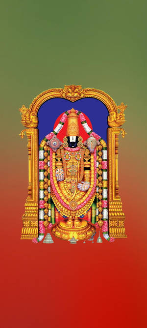 Venkateswara Swamy, zeitate hindusă — iPhone 11 Pro Max Fundal