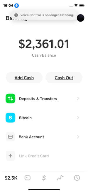Imagini Cash App Balance — Honor 600 Pro Fundal