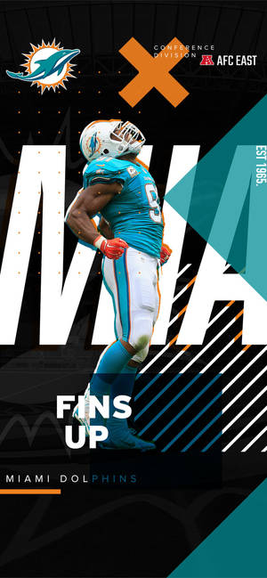 Miami Dolphins Iphone — Galaxy A26 Fundal