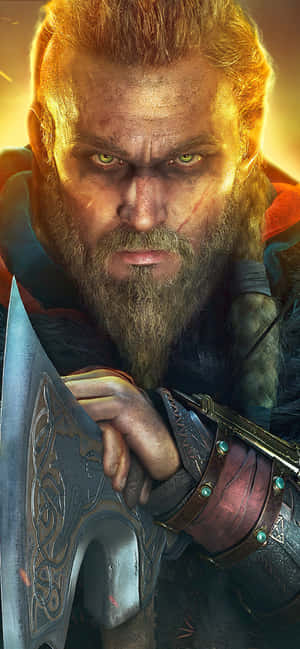 Fundal Iphone Xs Max Assassin's Creed Valhalla — Galaxy A17 Fundal