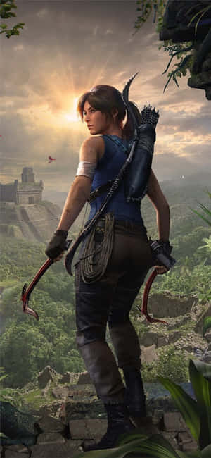 Iphone X Shadow Of The Tomb Raider Background — Răsărit Fundal