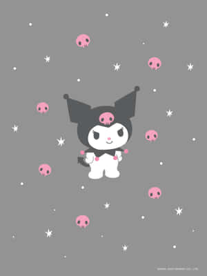 Wallpaper Adorabil cu Model Kuromi — HMD Terra M Fundal