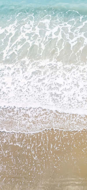 Wallpaper captivant pentru iPhone X care capturează un format exaltant de plajă — Nokia Fundal