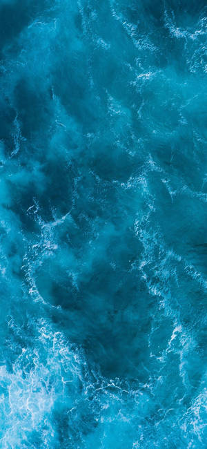WhatsApp Chat Valuri Ocean — iPhone 15 Pro Fundal