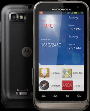 Widgeturi meteo pentru smartphone Android Motorola