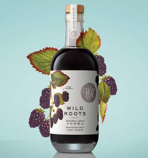 Wild Roots Marionberry Infused Vodka with Fresh Berries — Galaxy Z Flip7 FE Fundal