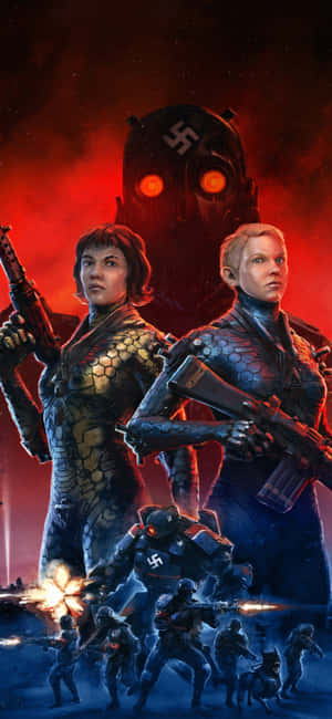 Fond Iphone Xs Wolfenstein II — Oppo K13 Turbo Fundal