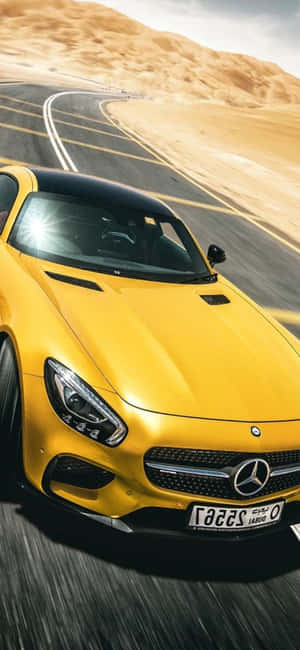 Iphone Xs Mercedes Amg Background — Galaxy M07 Fundal