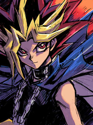 Yugi Muto: Maestrul Duelist în Acțiune — Kindle Paperwhite Fundal